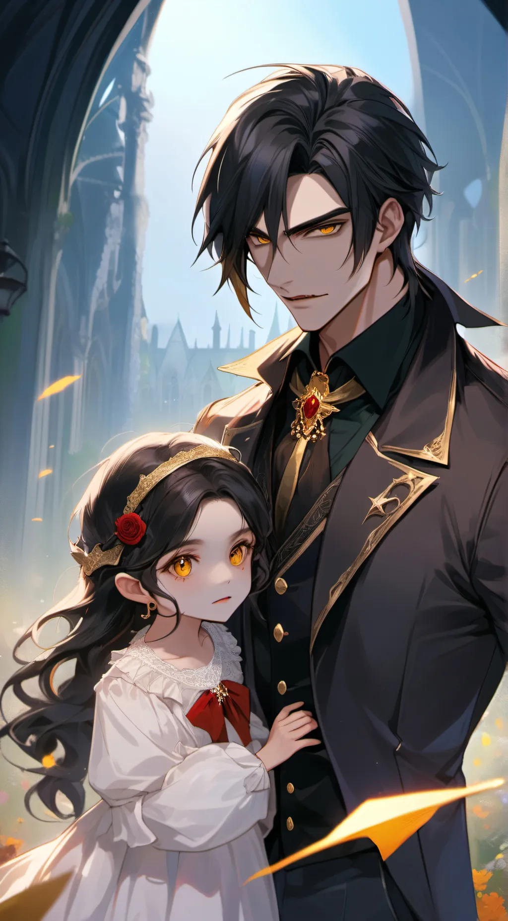 ai character: Vampire Husband background