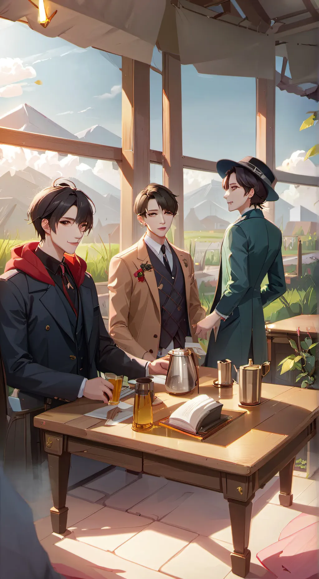 ai character: Rick Grimes background