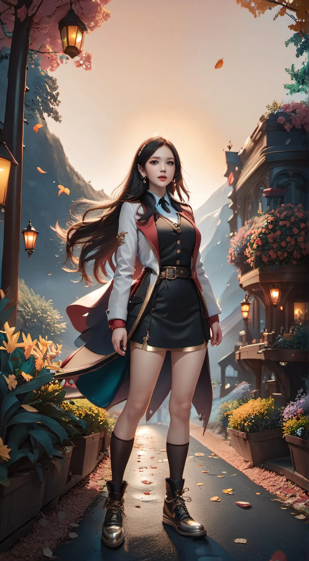 ai character: ashley background