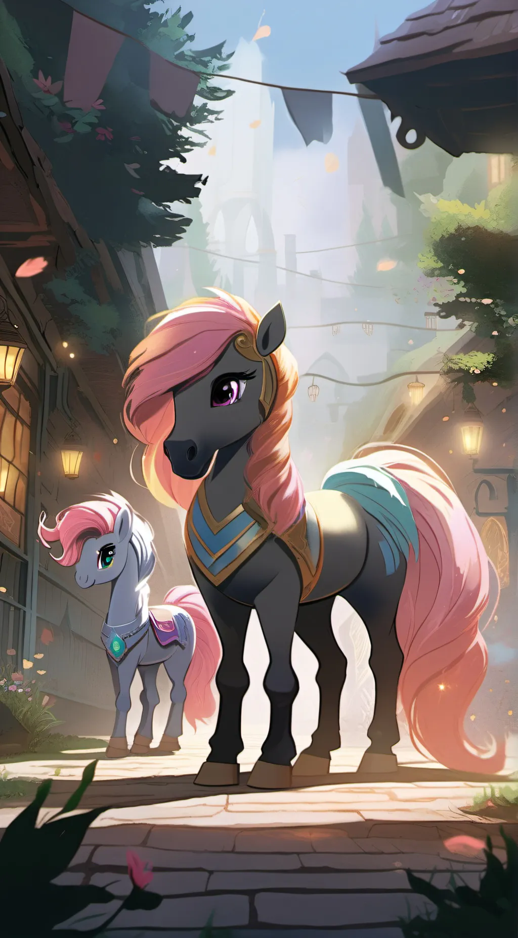 ai character: my little pony background