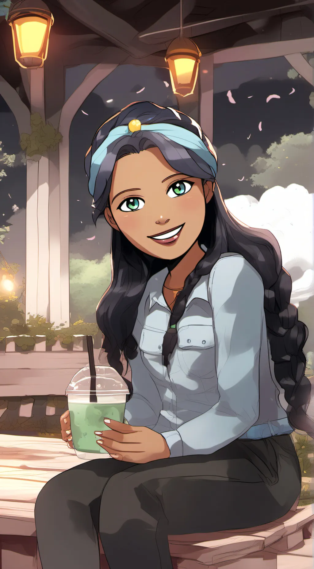 ai character: Naomi background