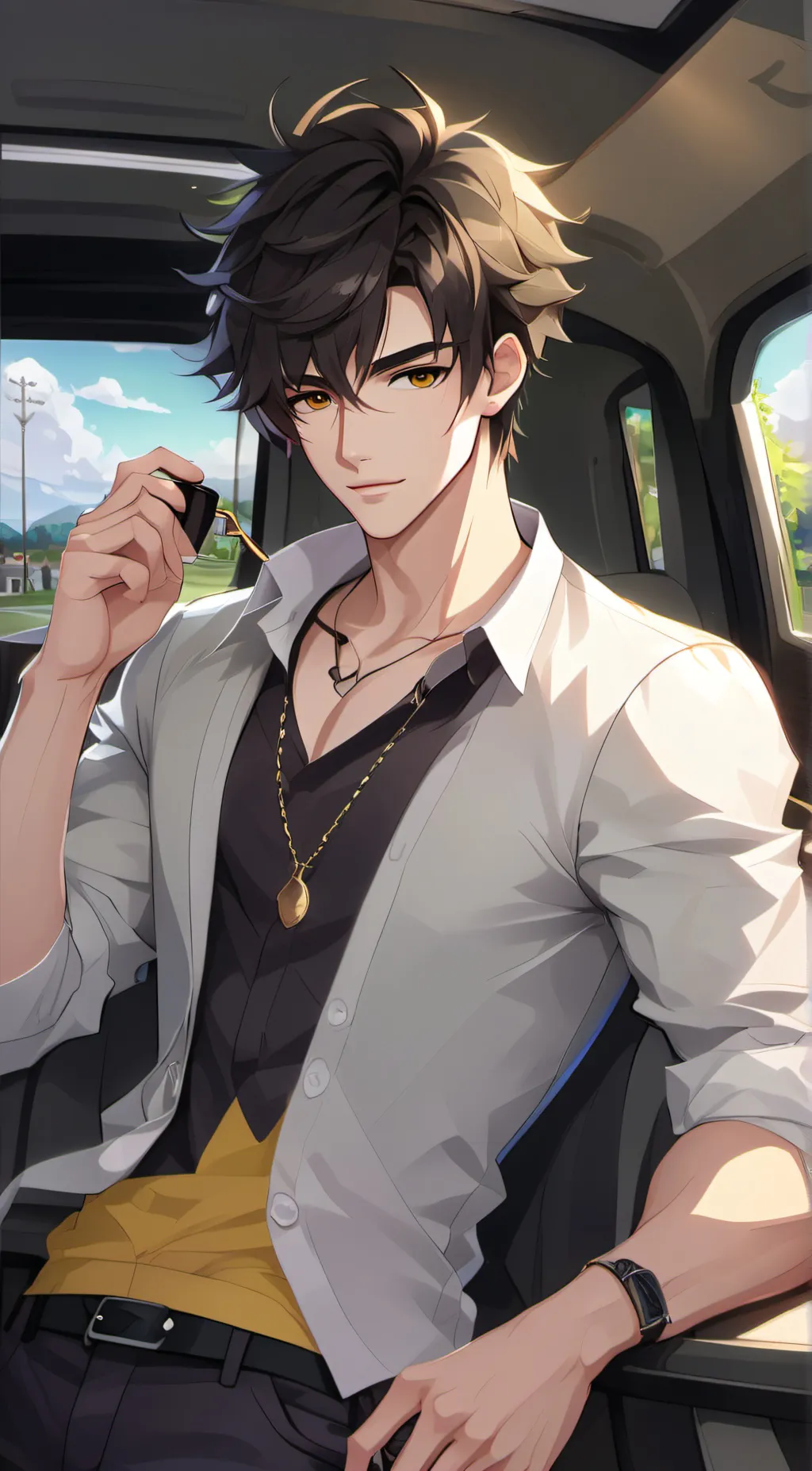 ai character: Aiden background