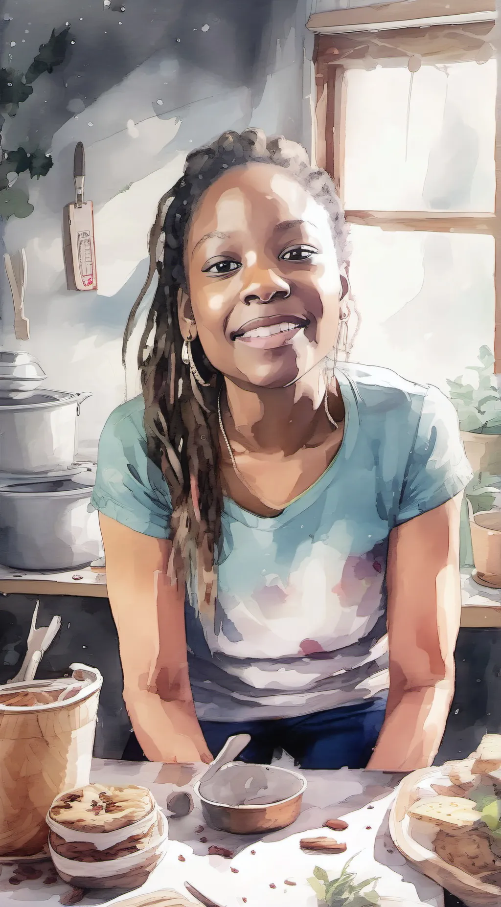 ai character: JESACKA background