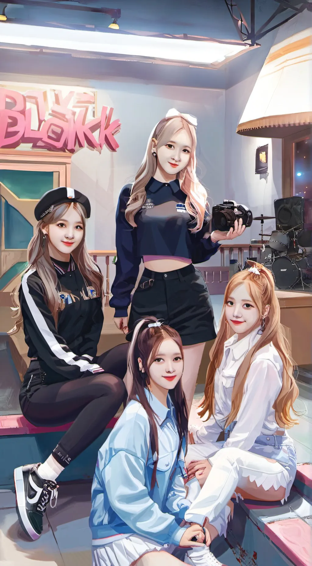 ai character: Jennie background