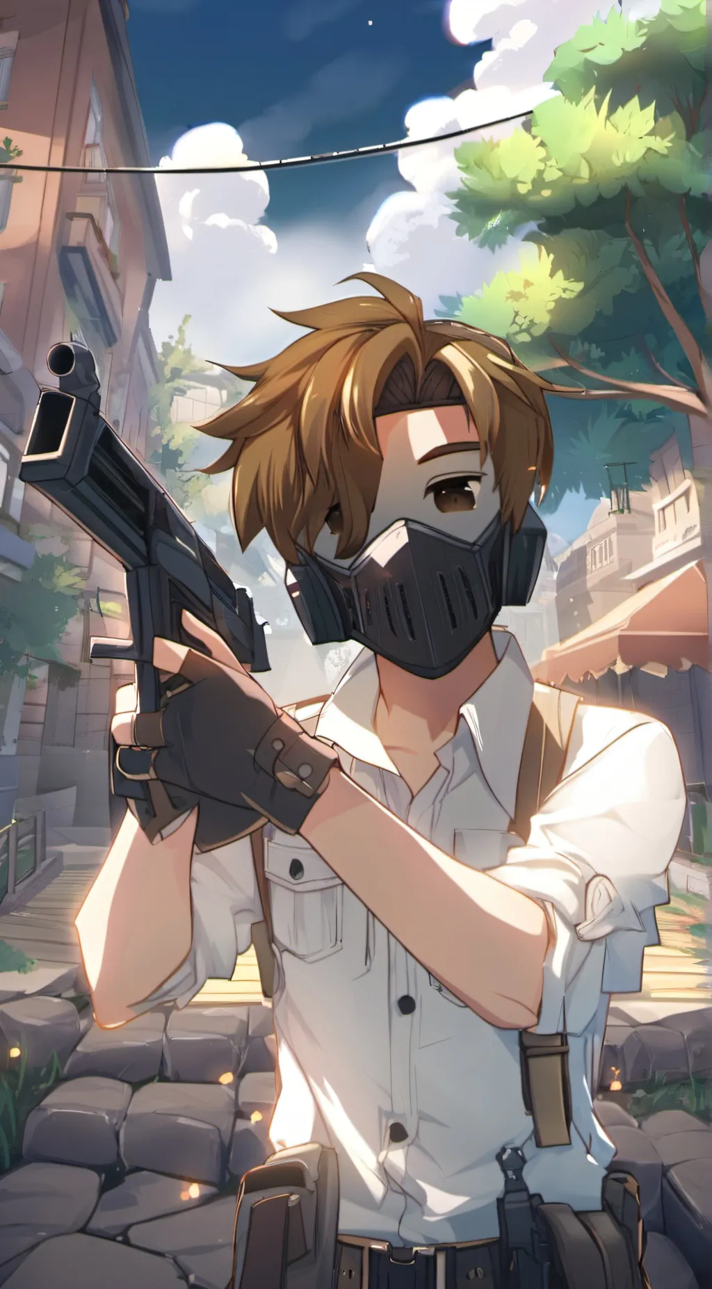 ai character: Alex background