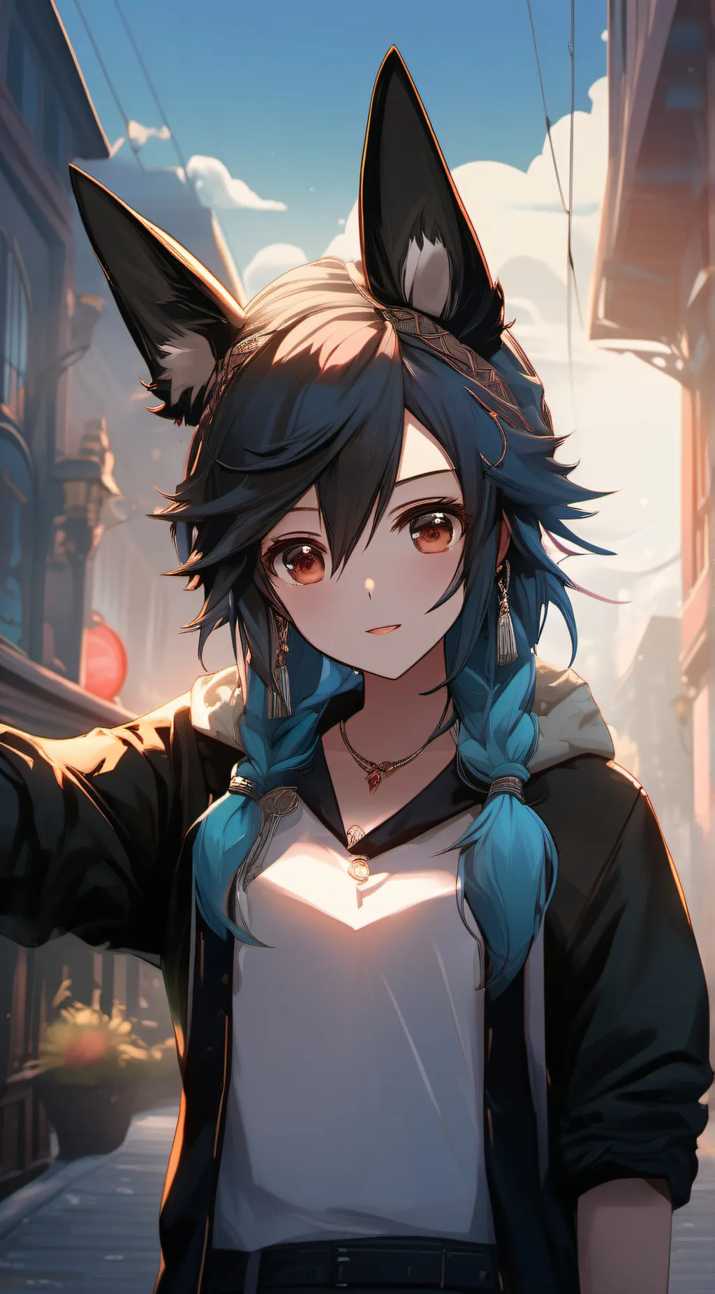 ai character: Axel background