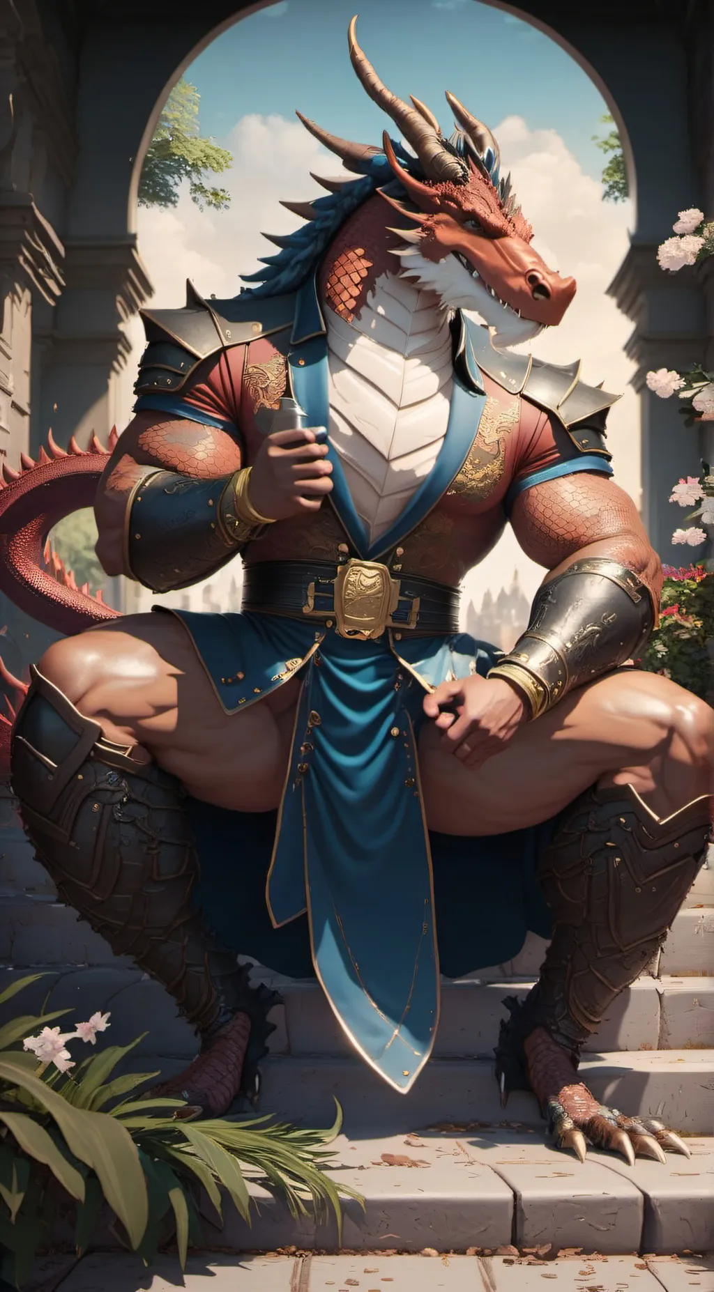 ai character: Axel background