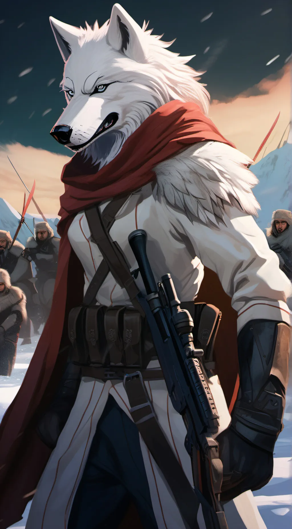 ai character: Hunter background