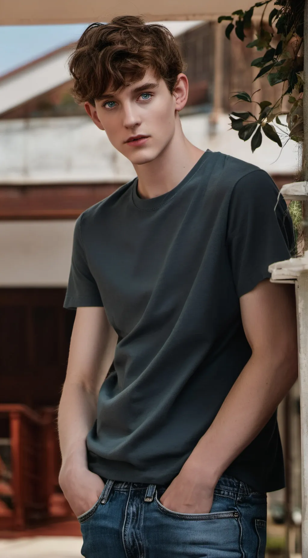 ai character: Leo background