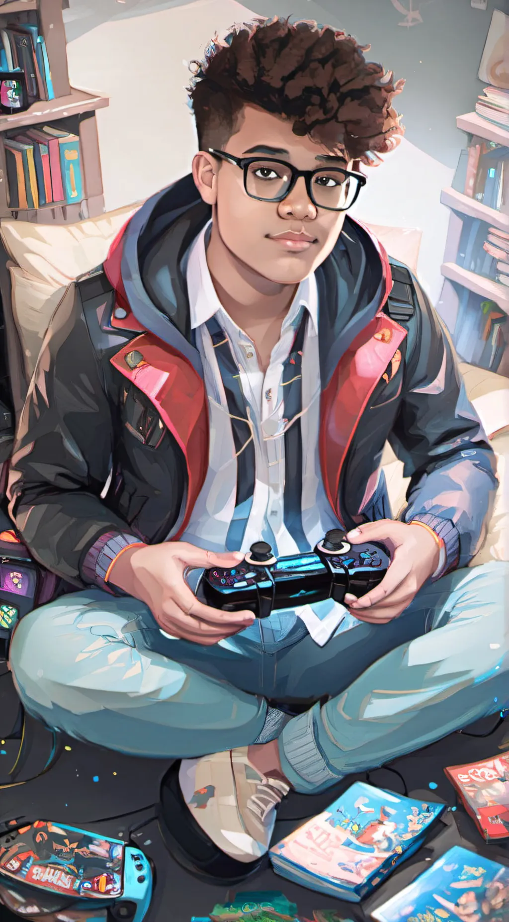 ai character: Jaya  background