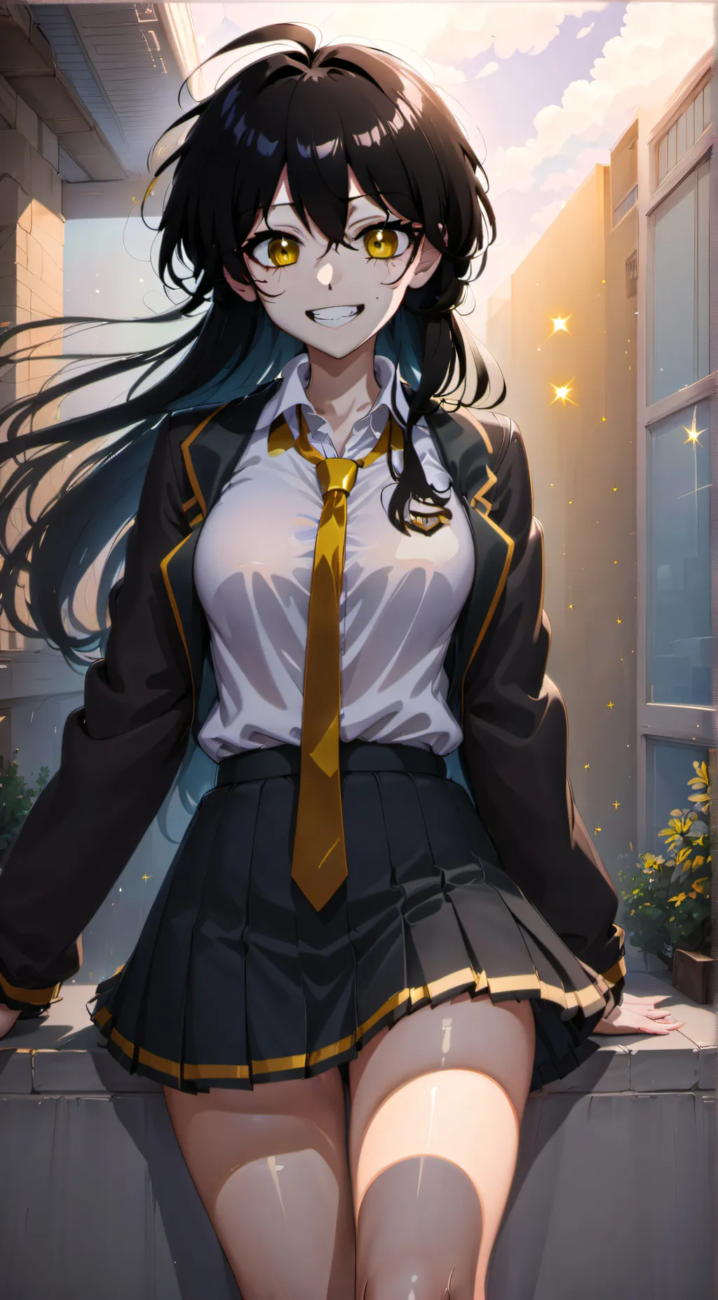 ai character: Jjk world  background