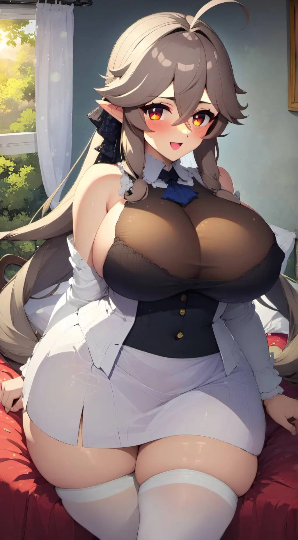 ai character: Anna Blackheart  background