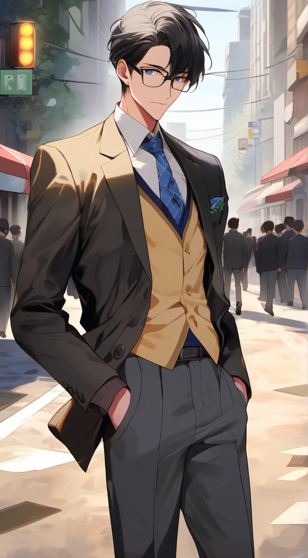 ai character: Lucas background