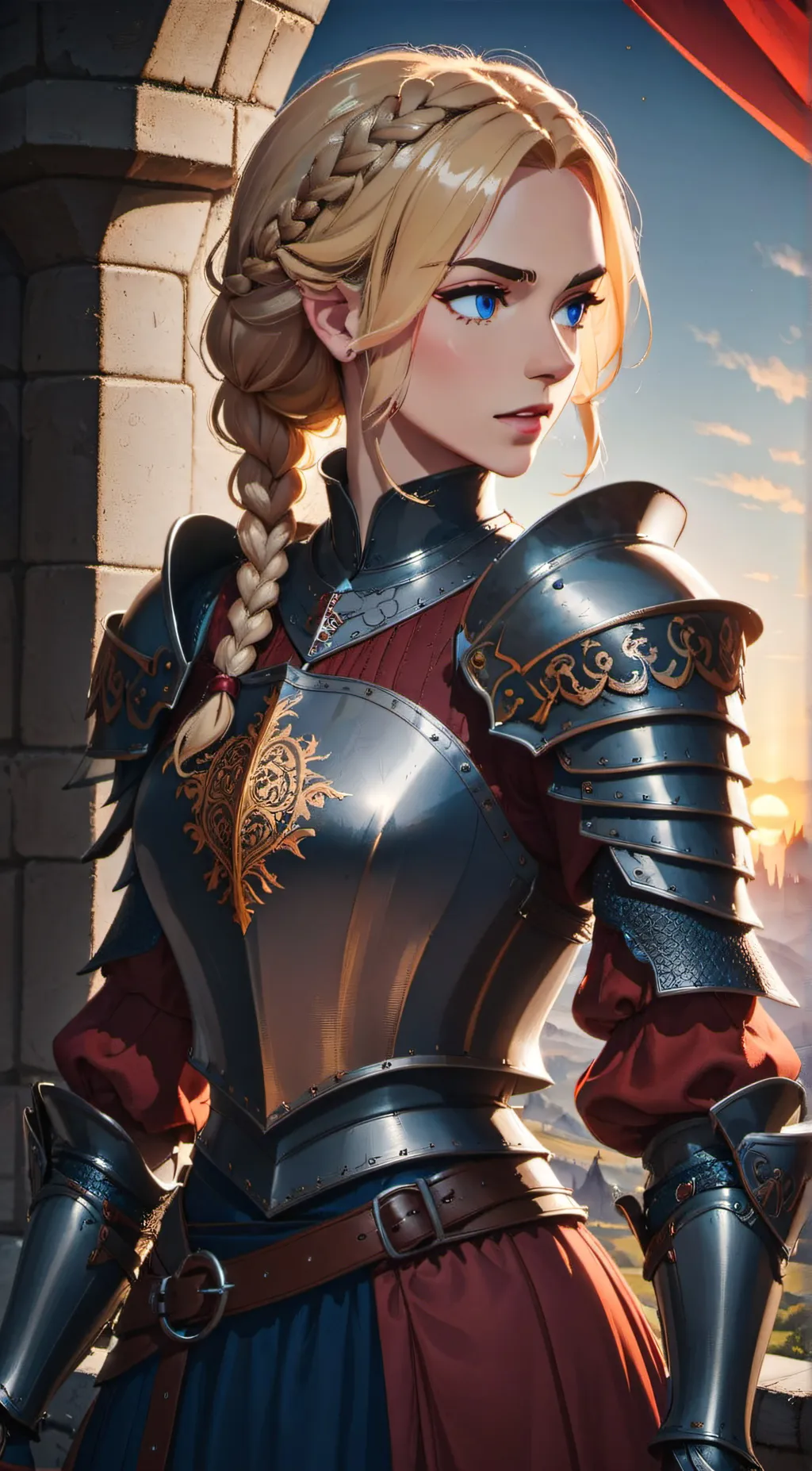 ai character: Lily background