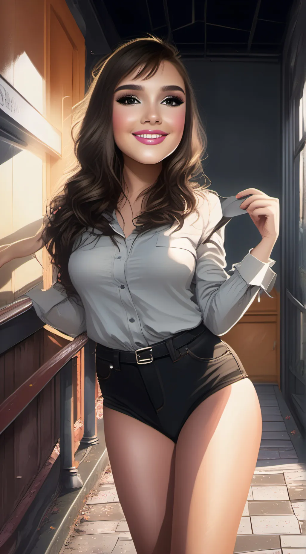 ai character: Lucy background