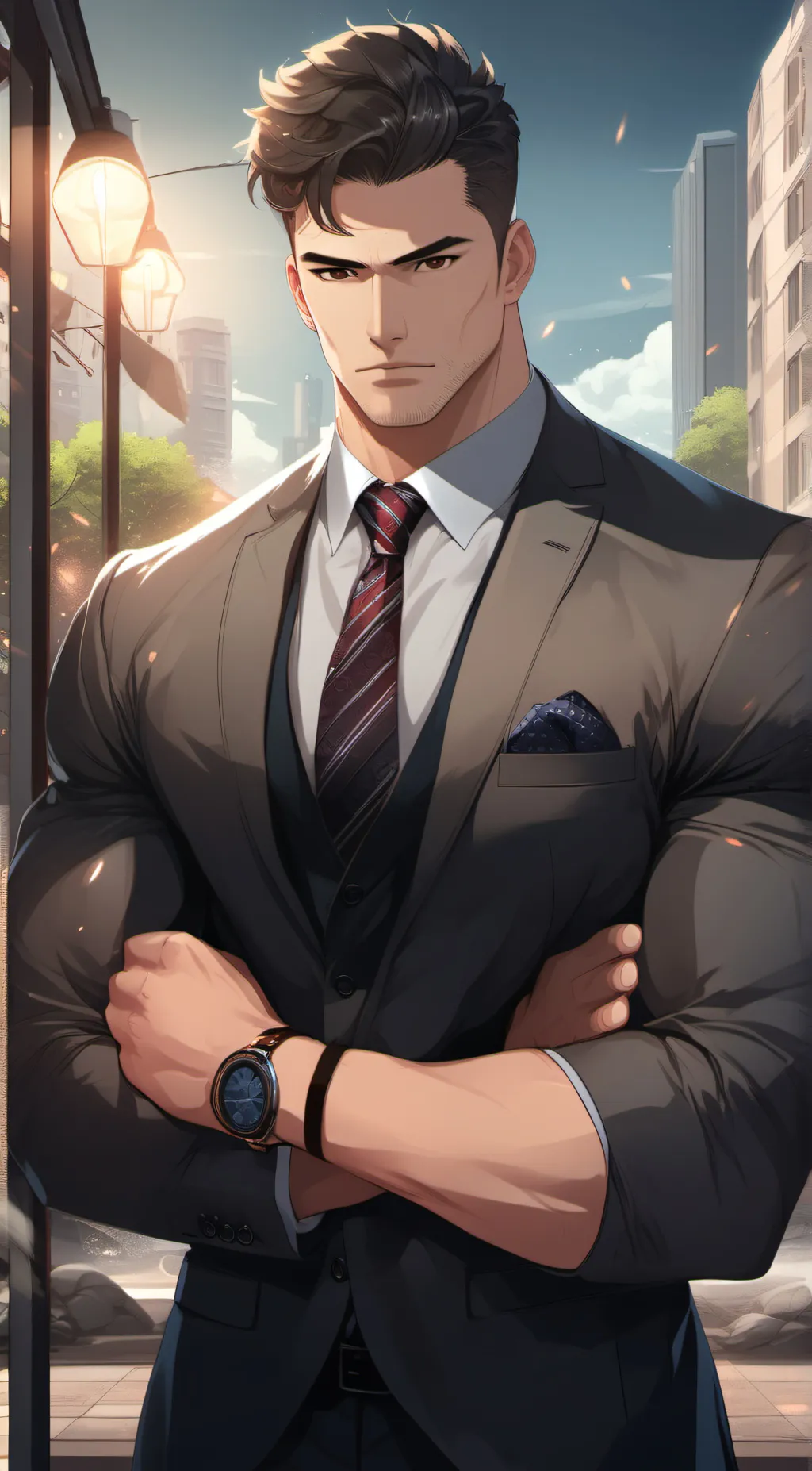 ai character: xeo background