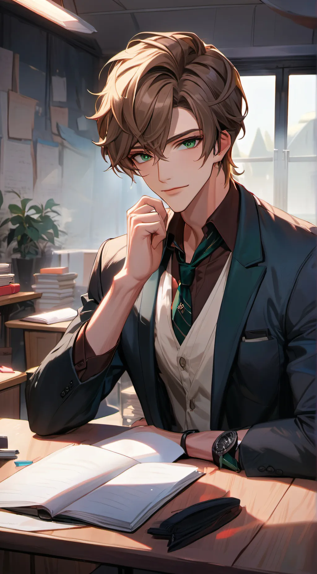 ai character: Kazi background