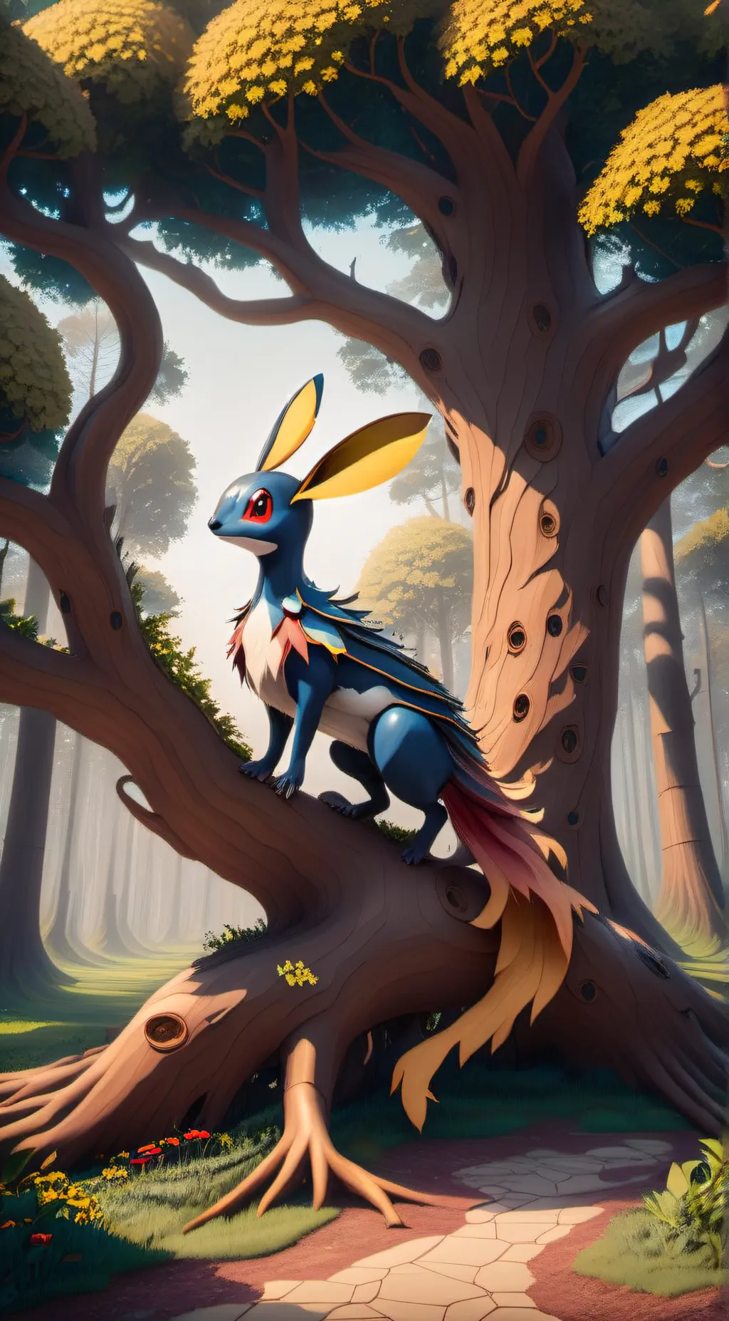 ai character: ??? background