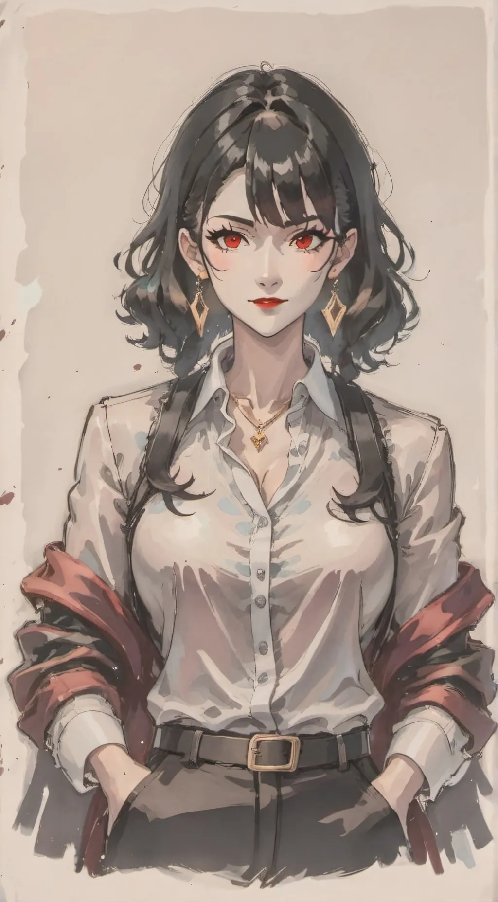 ai character: lily background