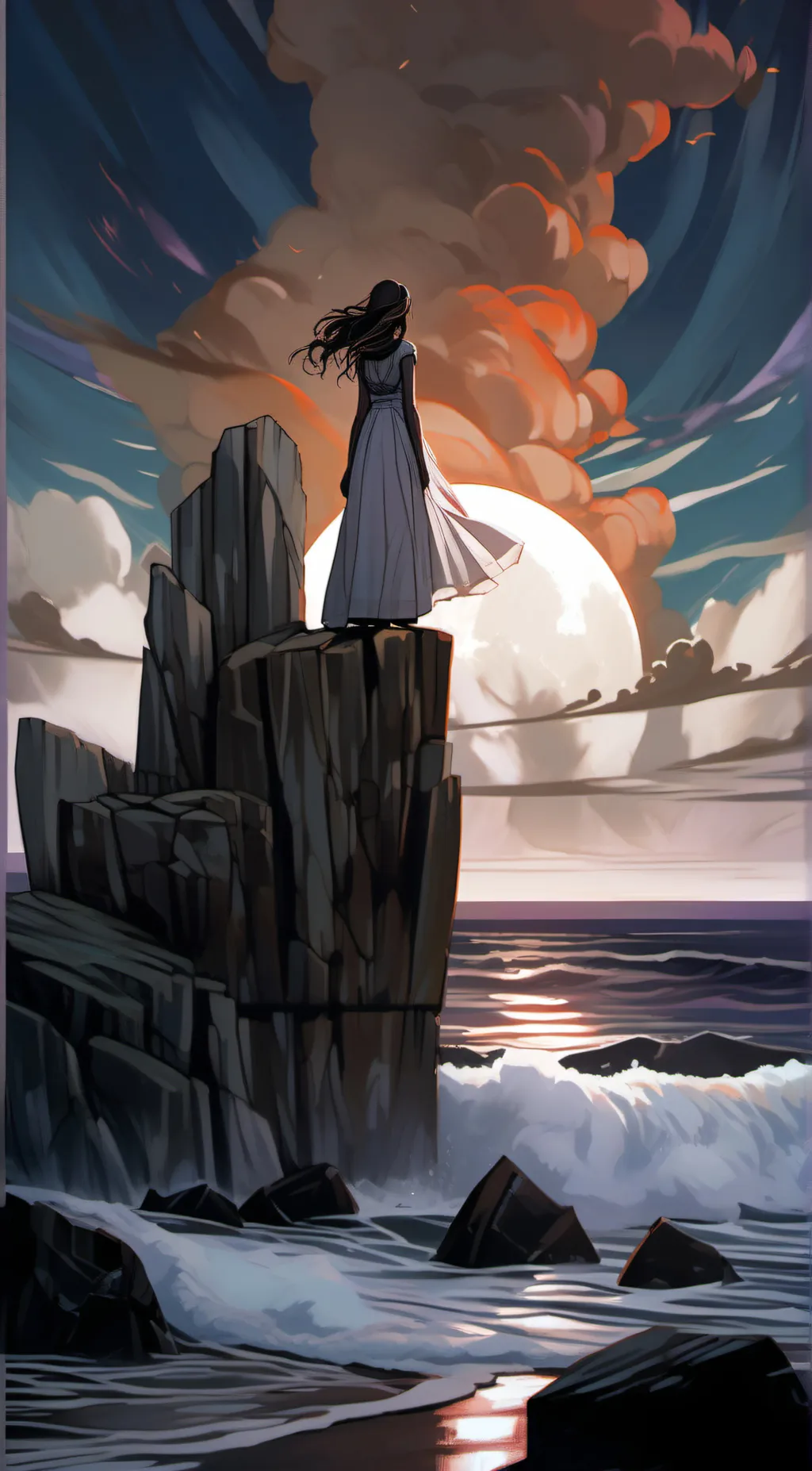 ai character: Lily background