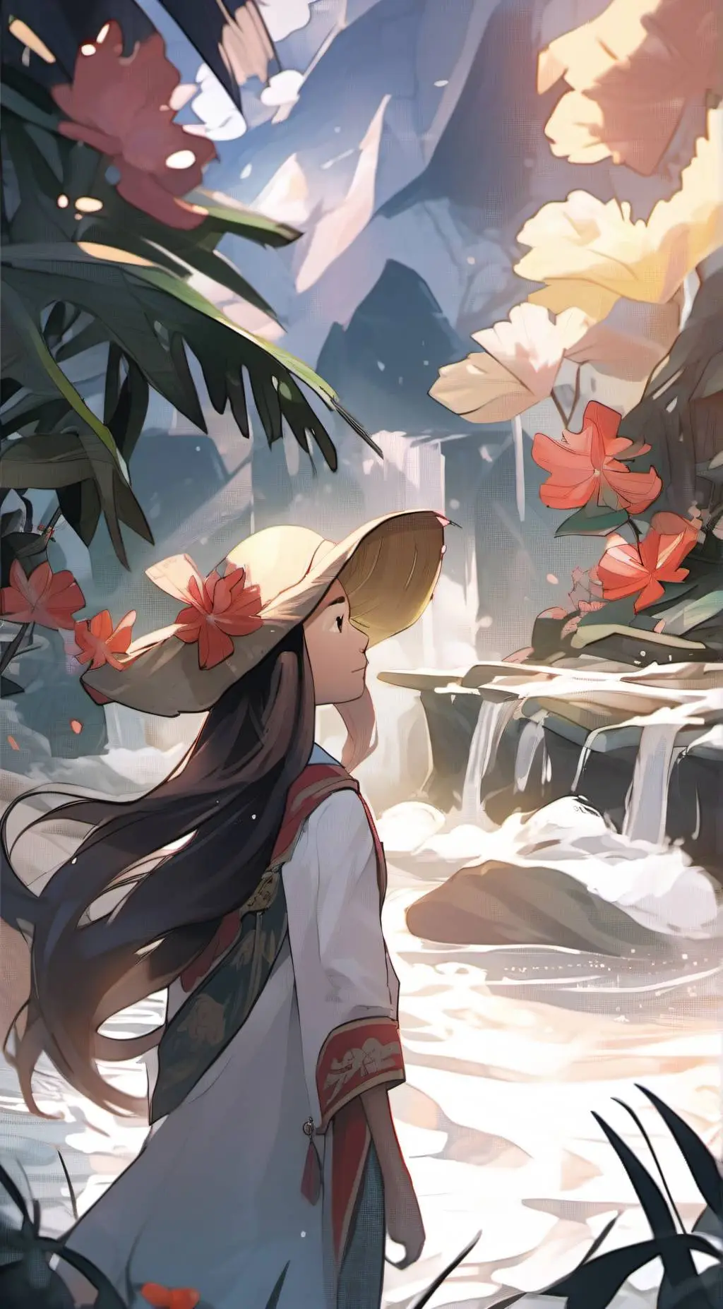 ai character: Aria background