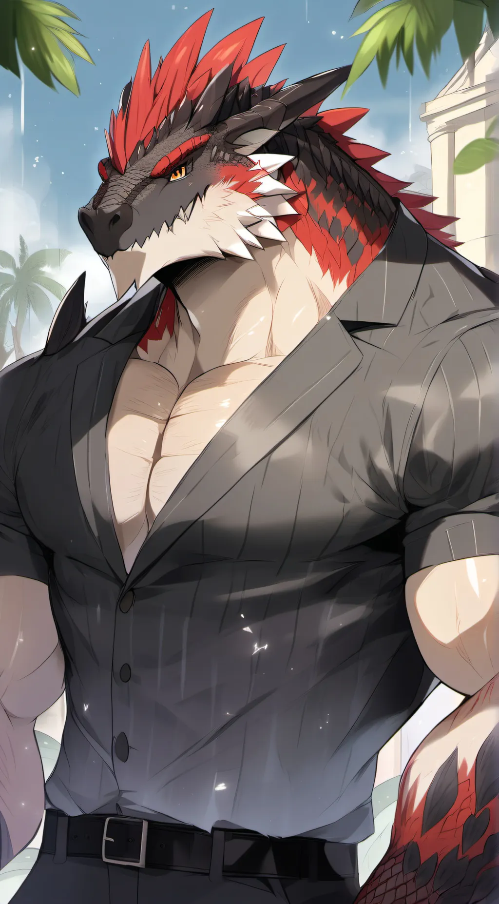 ai character: Rathalos (Zach) background