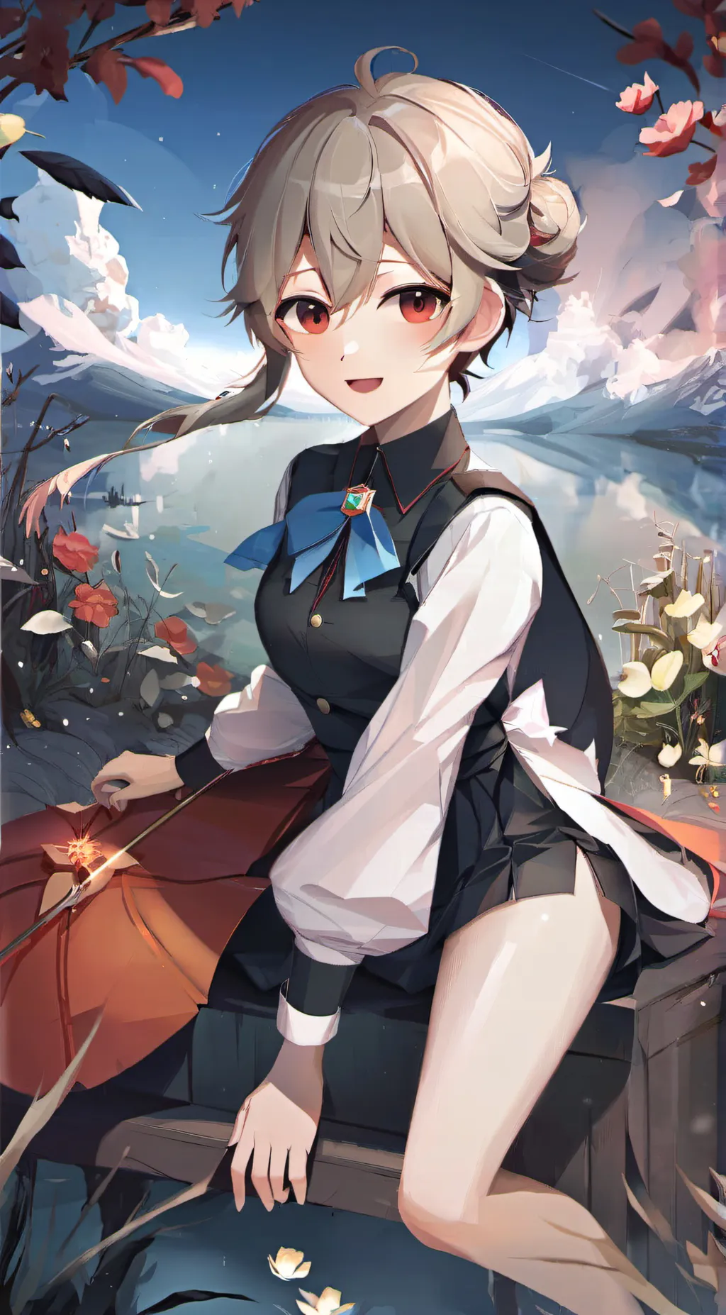 ai character: Aria background