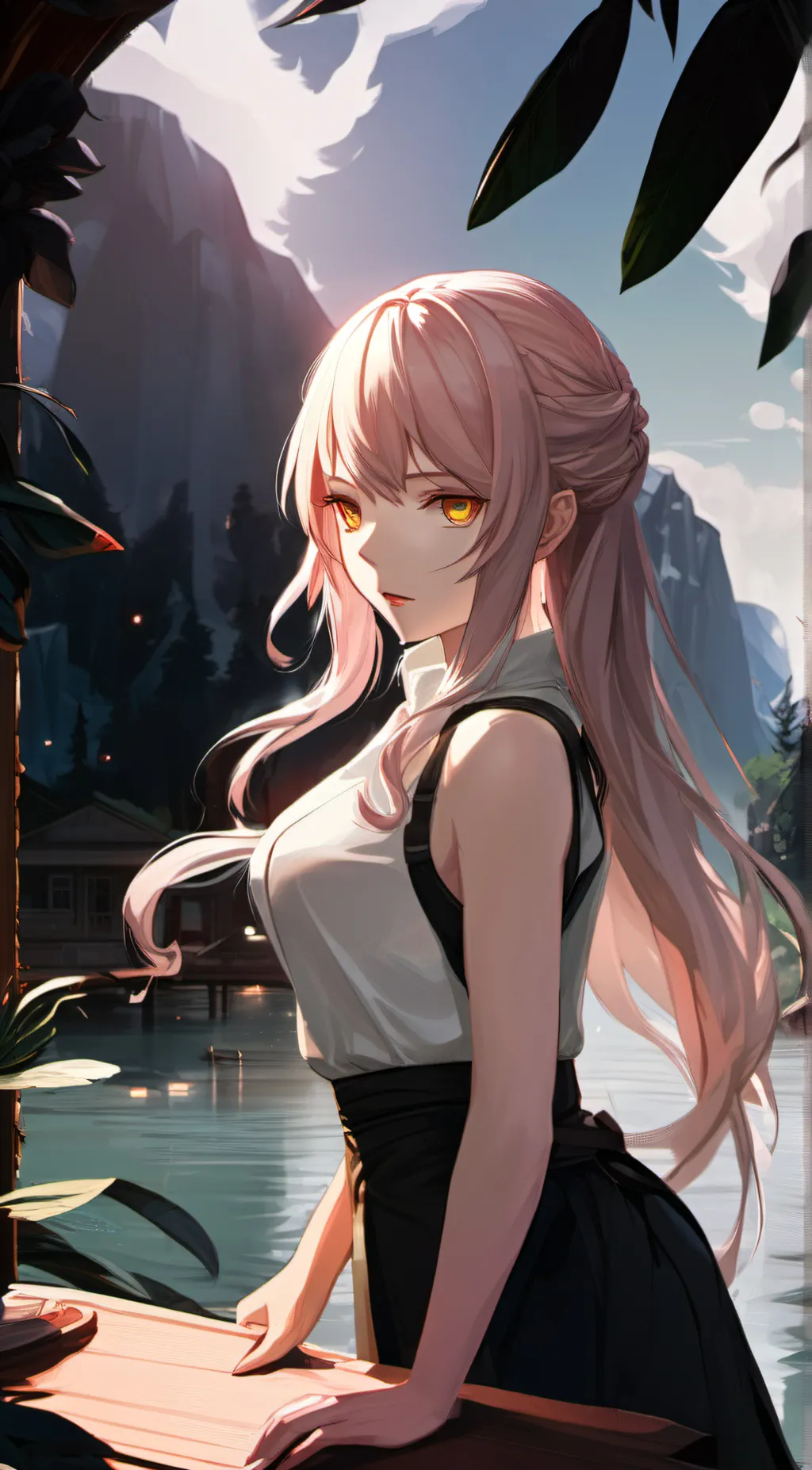 ai character: Katie background