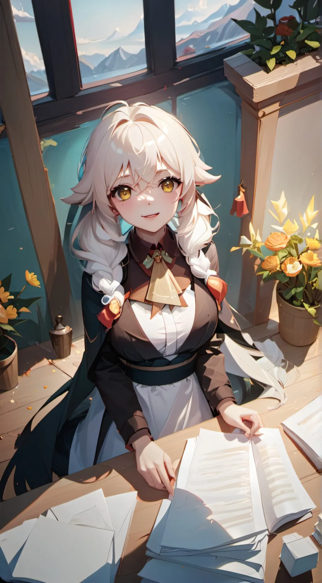 ai character: Maylene background