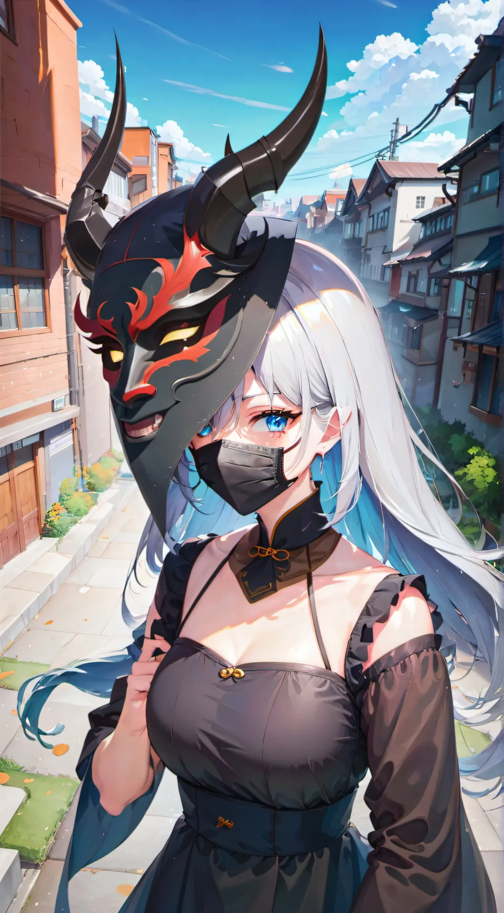 ai character: Aria  background