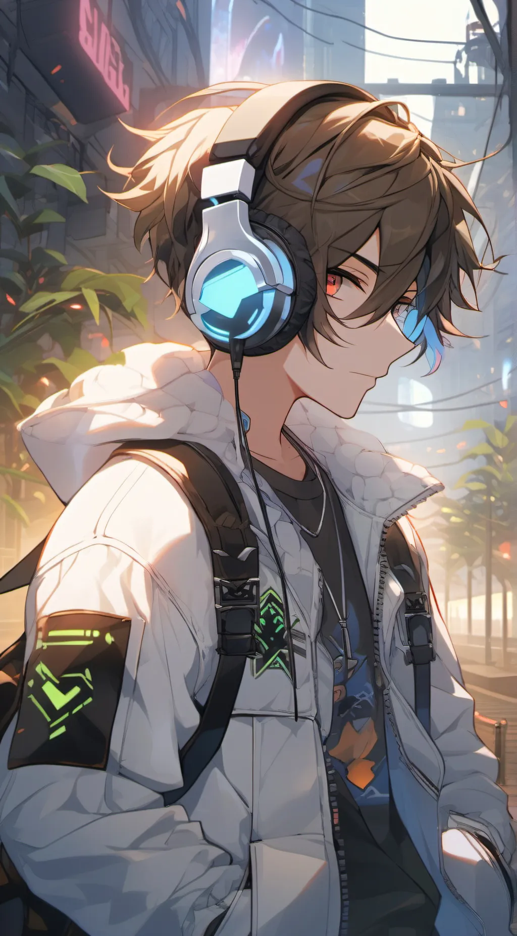 ai character: Max background