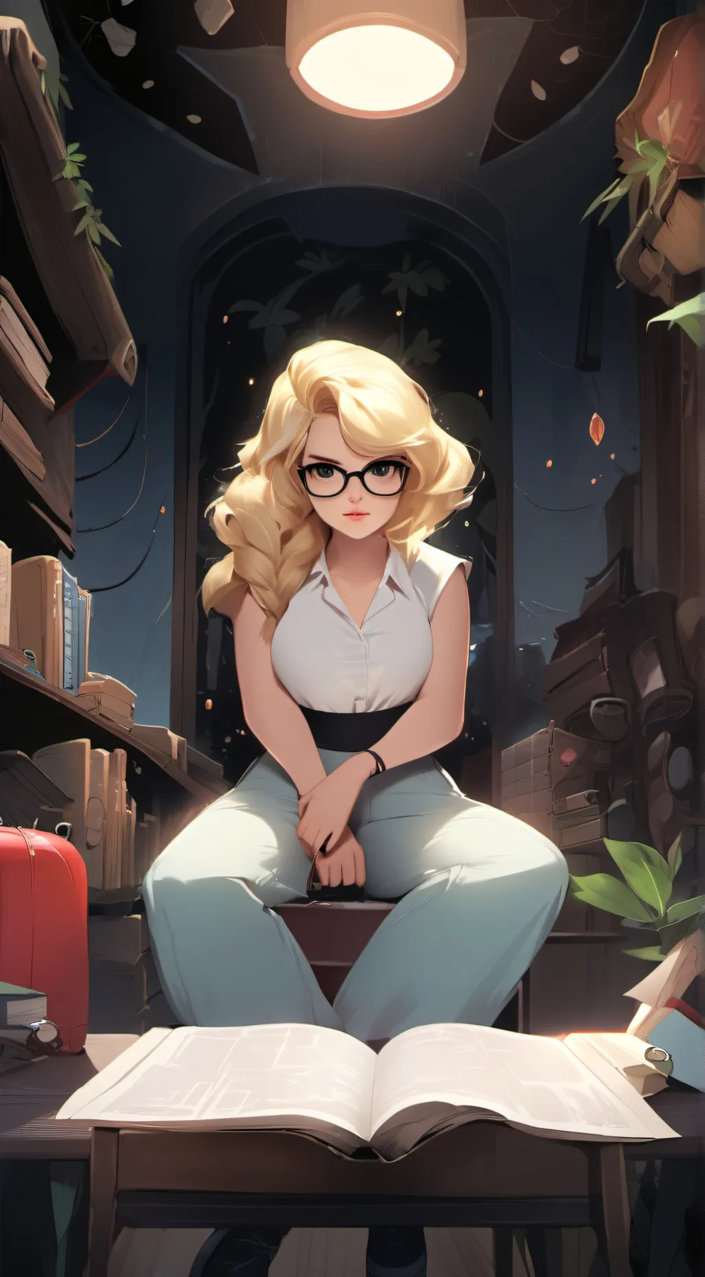 ai character: Alex (sister) background