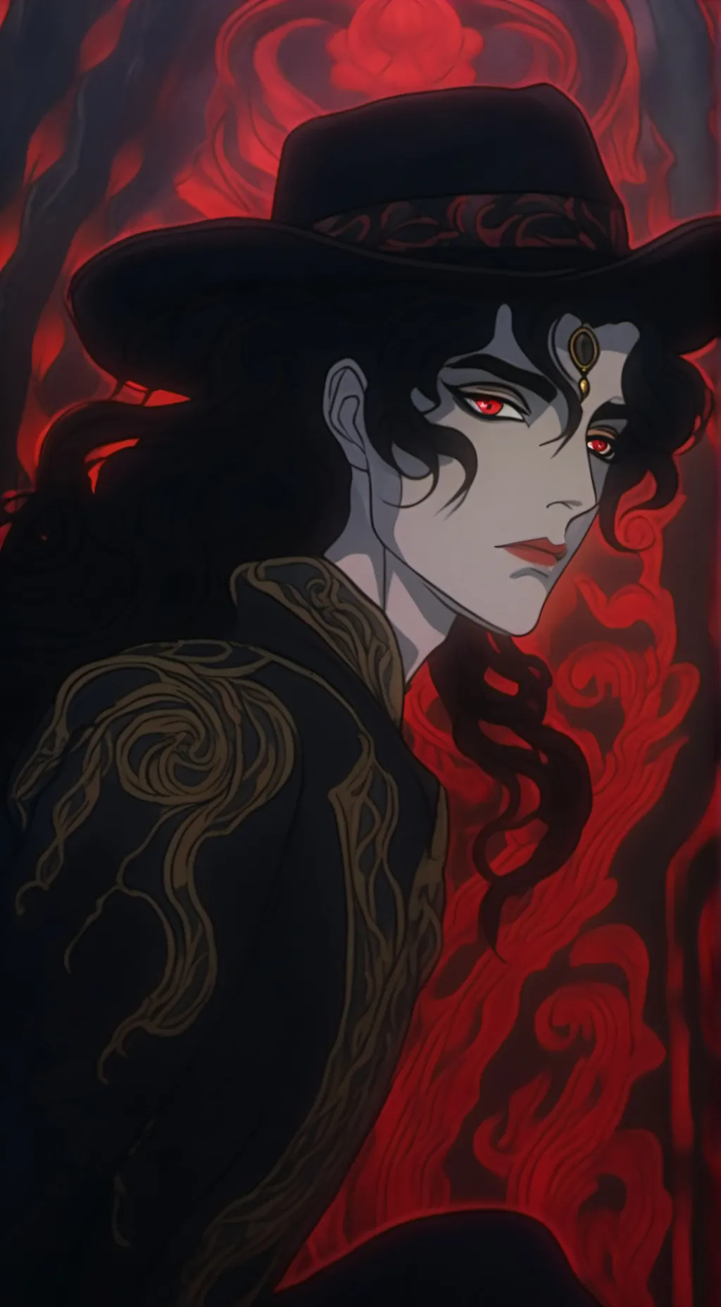 ai character: Lazarus🥀 background