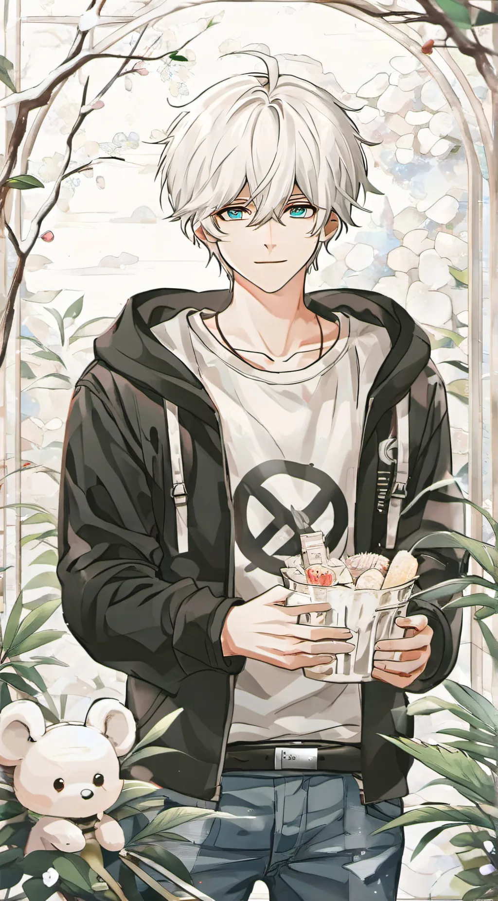 ai character: Felix  background