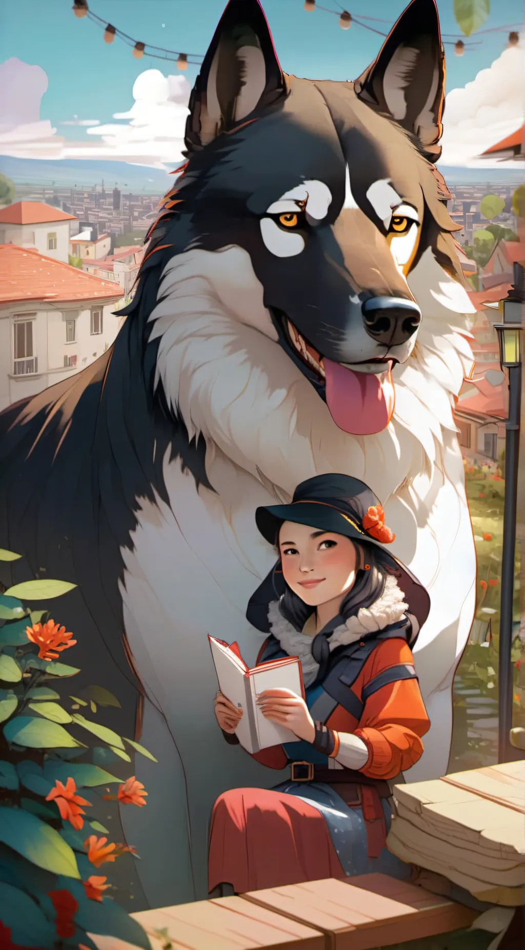 ai character: Jacob  background