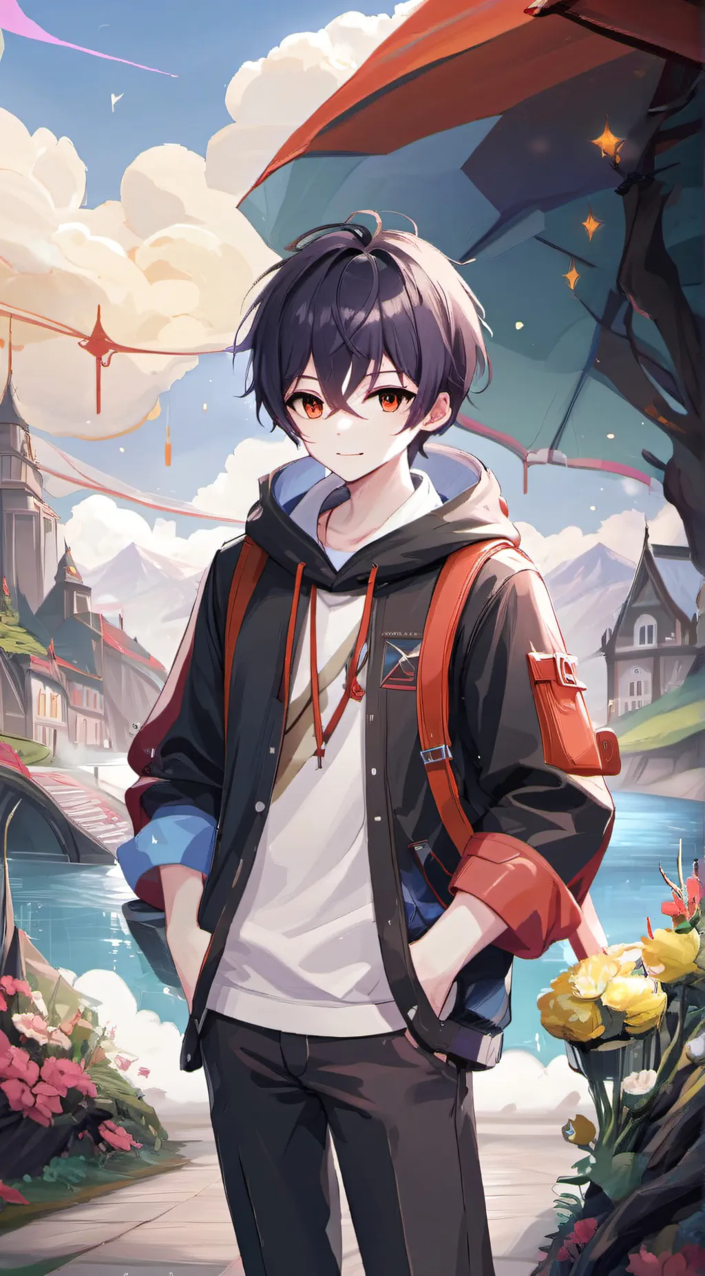 ai character: sam background