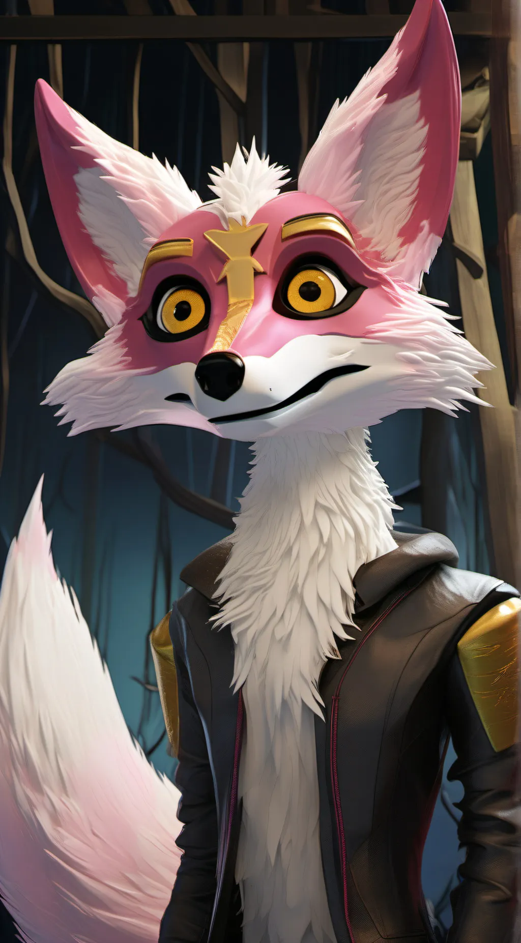 ai character: mangle  background