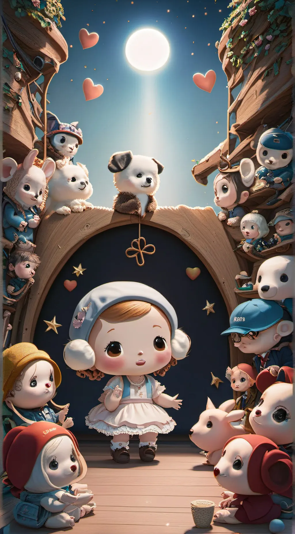 ai character: Question person background