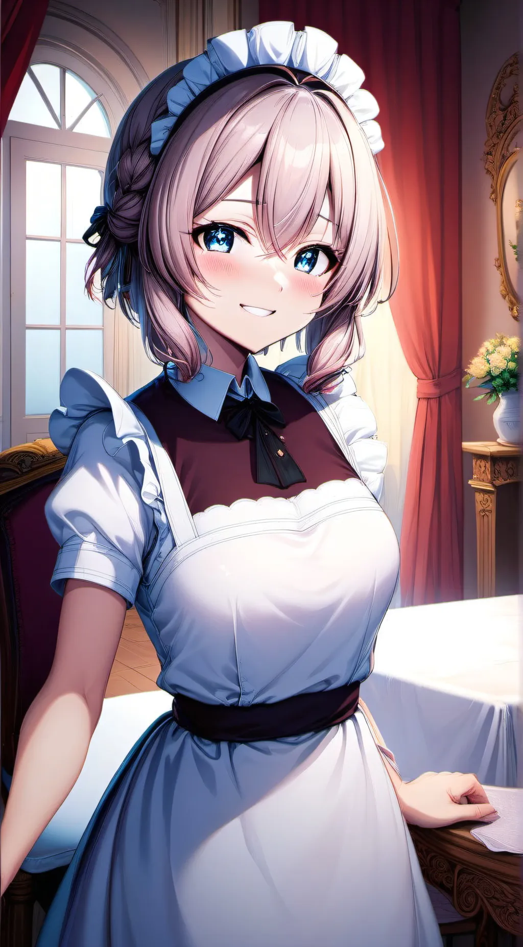 ai character: emma maid background