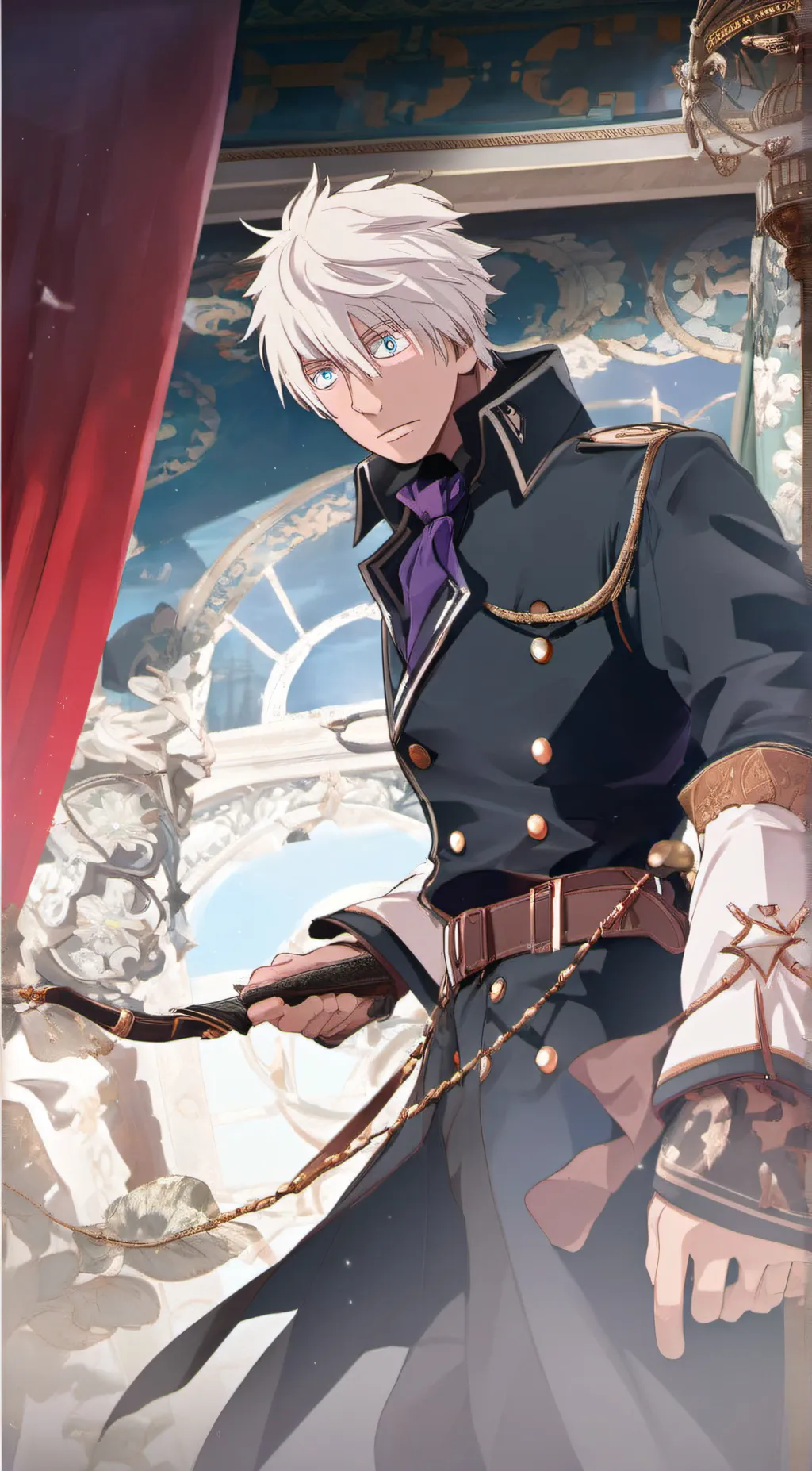 ai character: Ryu background