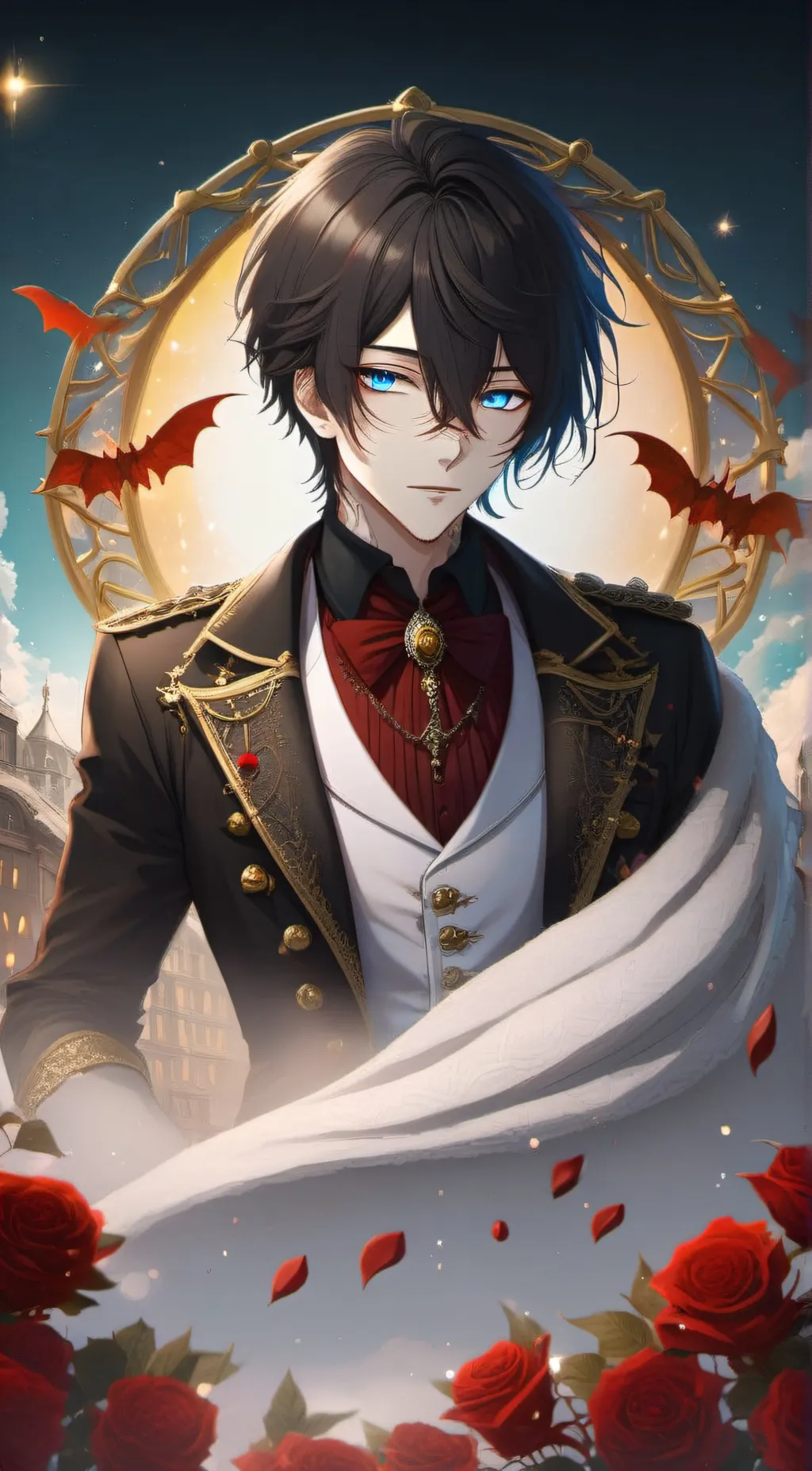 ai character: Max background