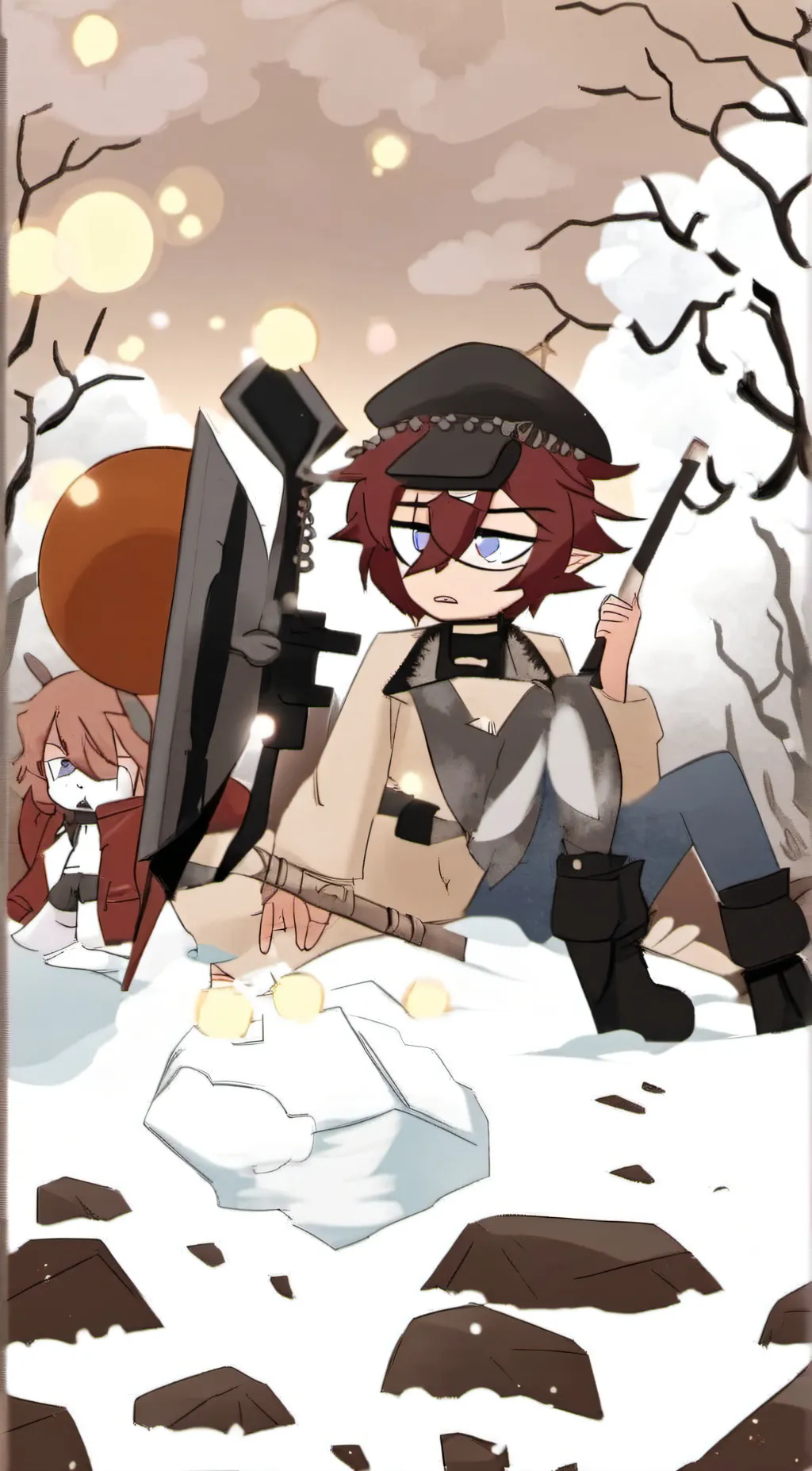 ai character: doll background