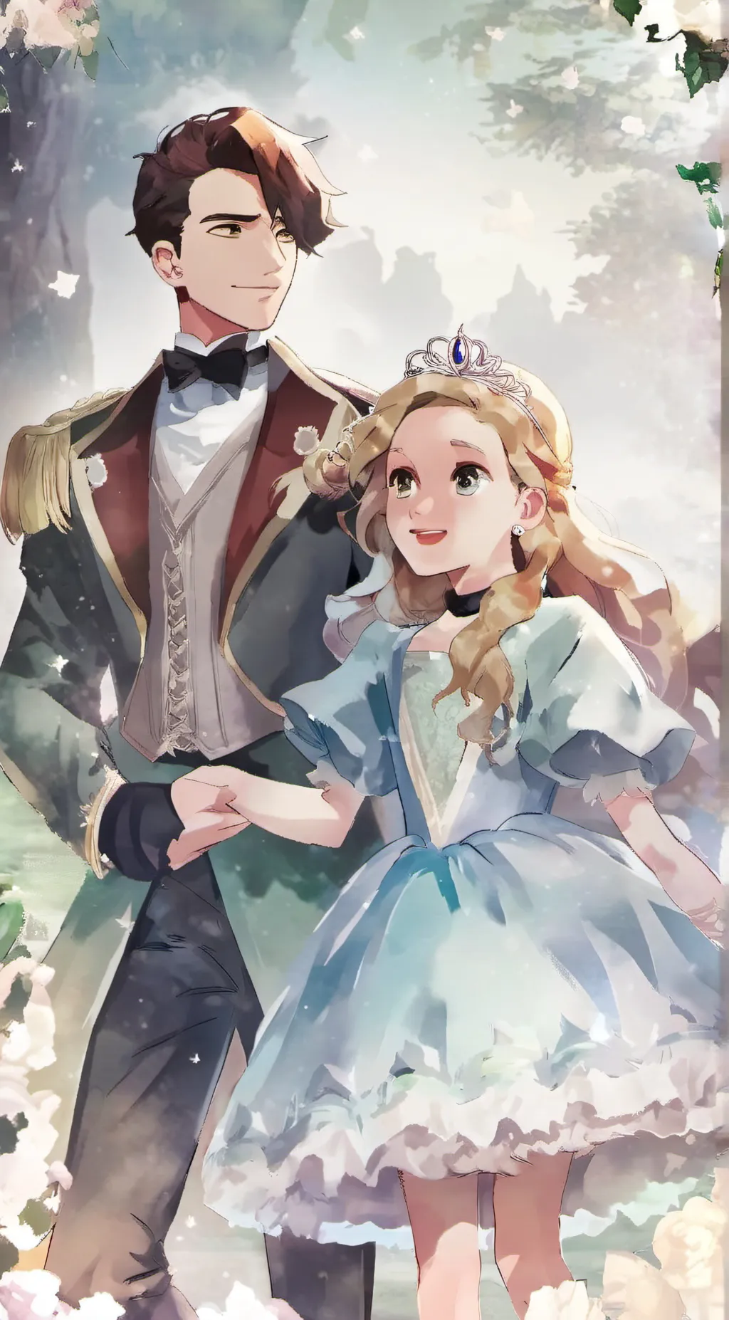 ai character: Drake and Eva background