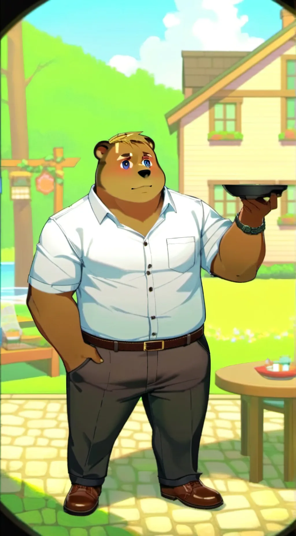 ai character: Alvoria background