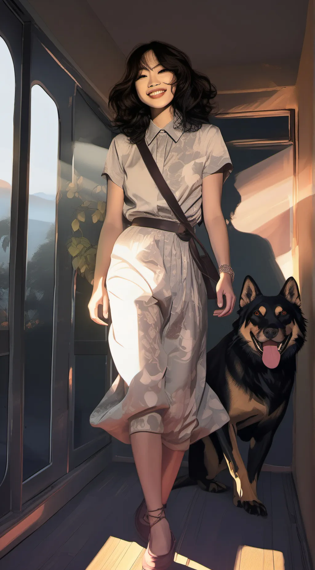 ai character: Vera background