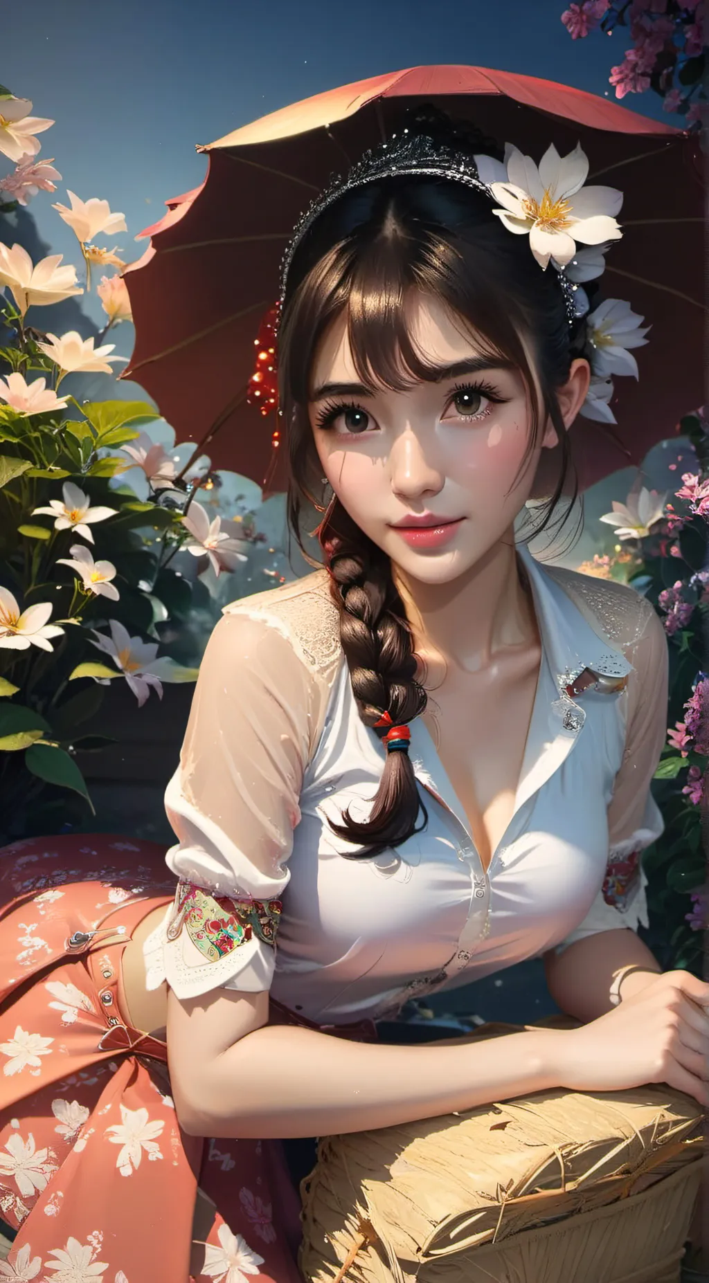 ai character: celline background