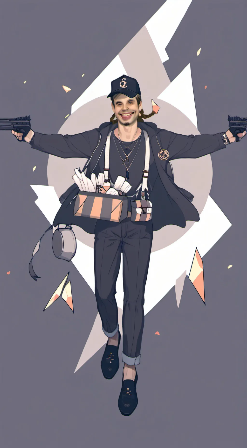 ai character: Dick head background