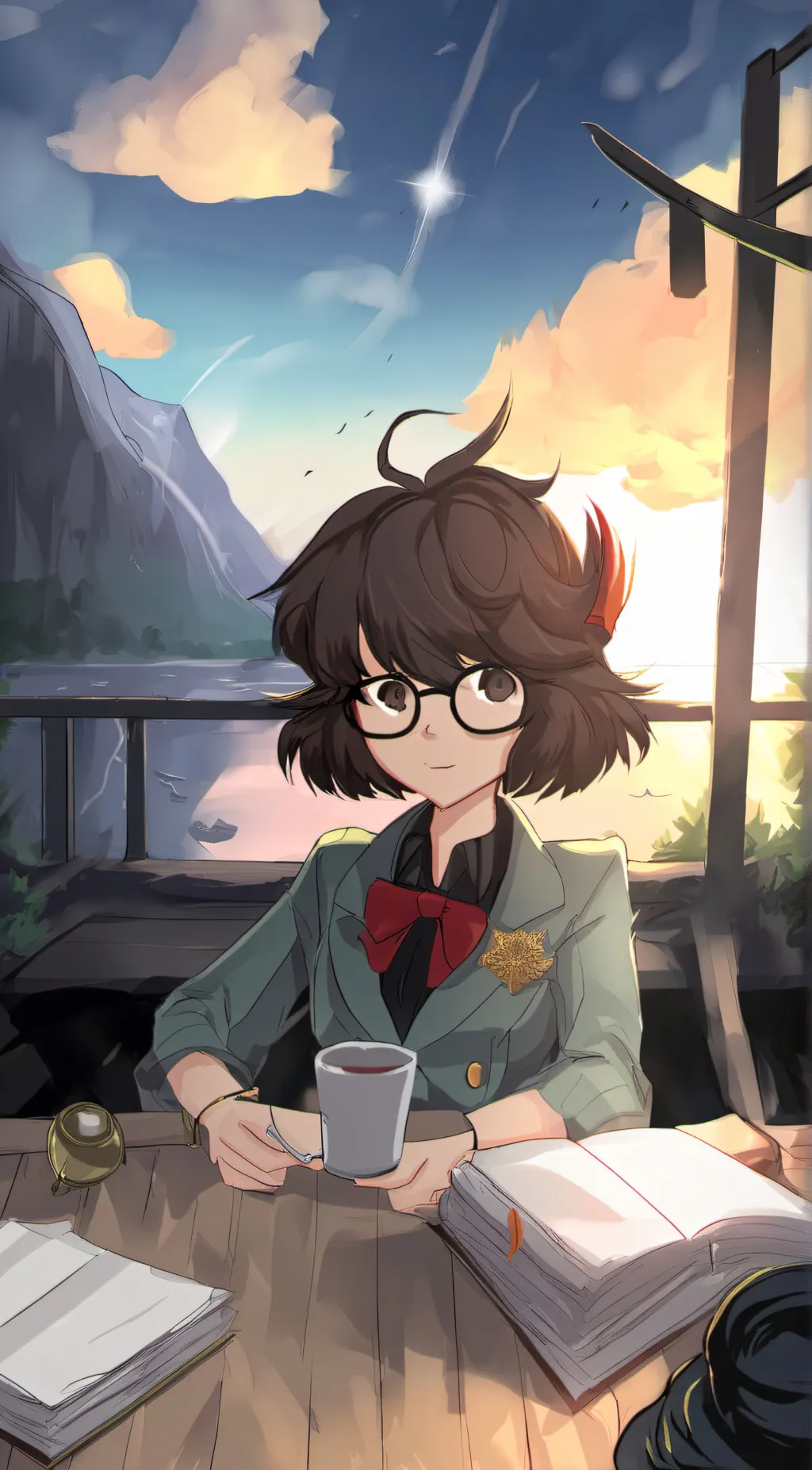 ai character: Lia background