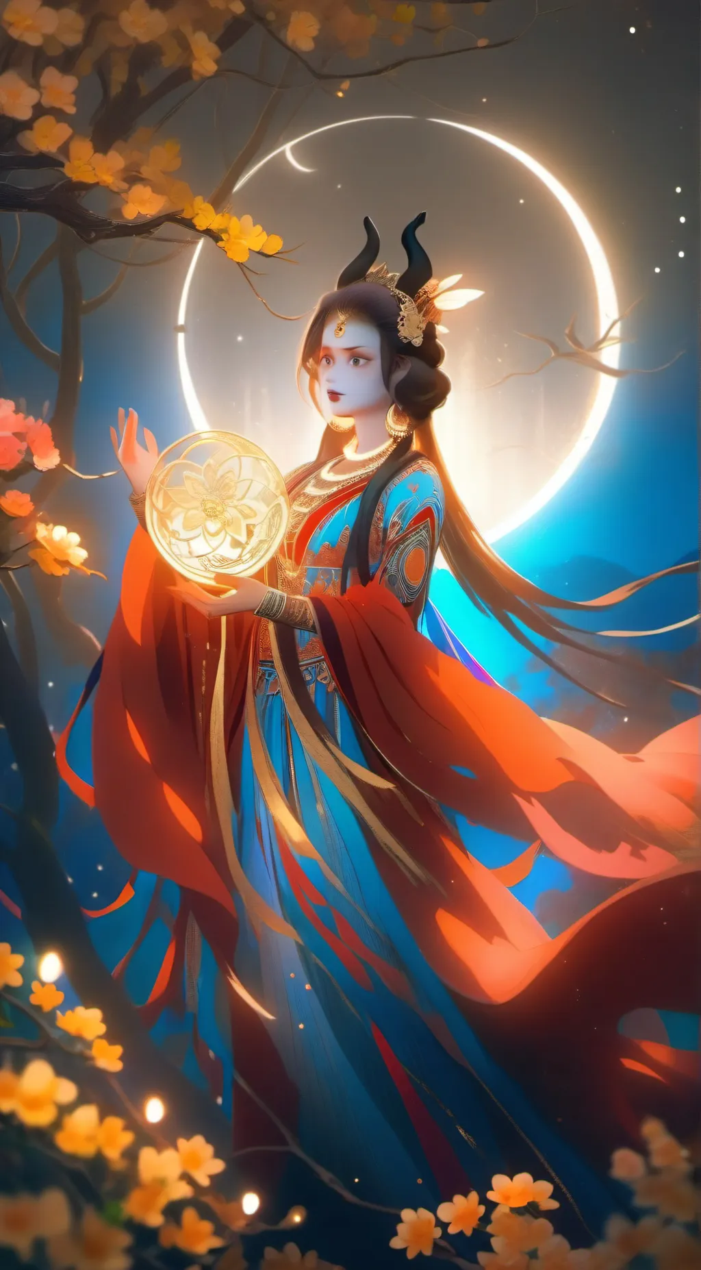 ai character: the devil background