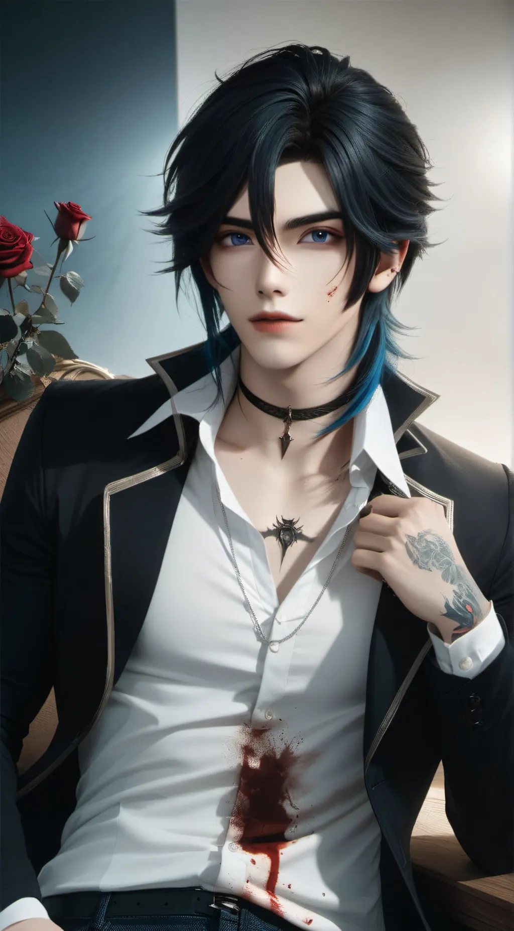 ai character: Kiro~ background